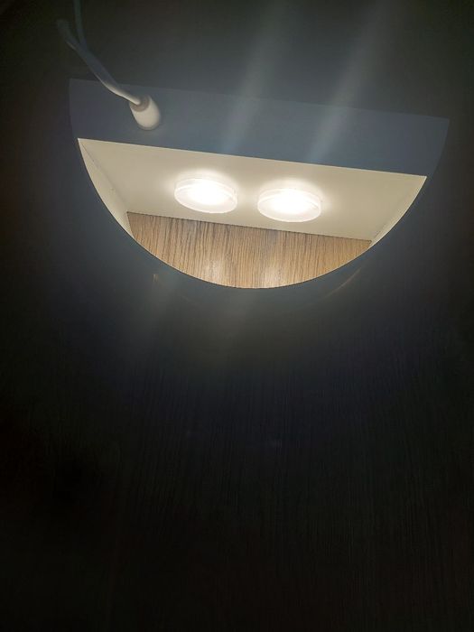 Nowoczesna lampa LED ścienna / kinkiet – biały, 12W – efekt góra/dół