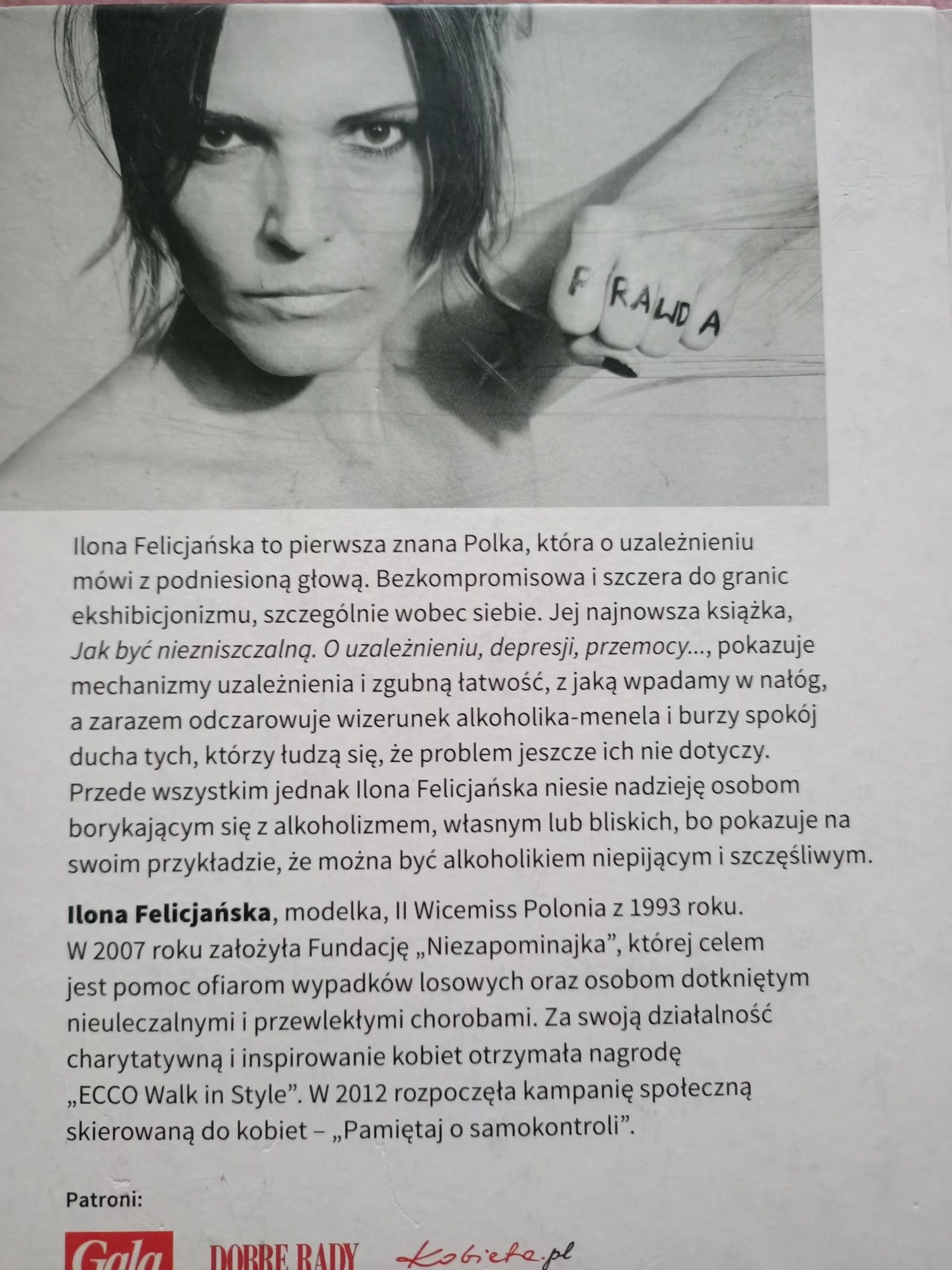 Jak być niezniszczalną Ilona Felicjańska