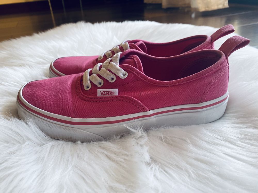 Buty Vans Różowe damskie trampki 22 cm