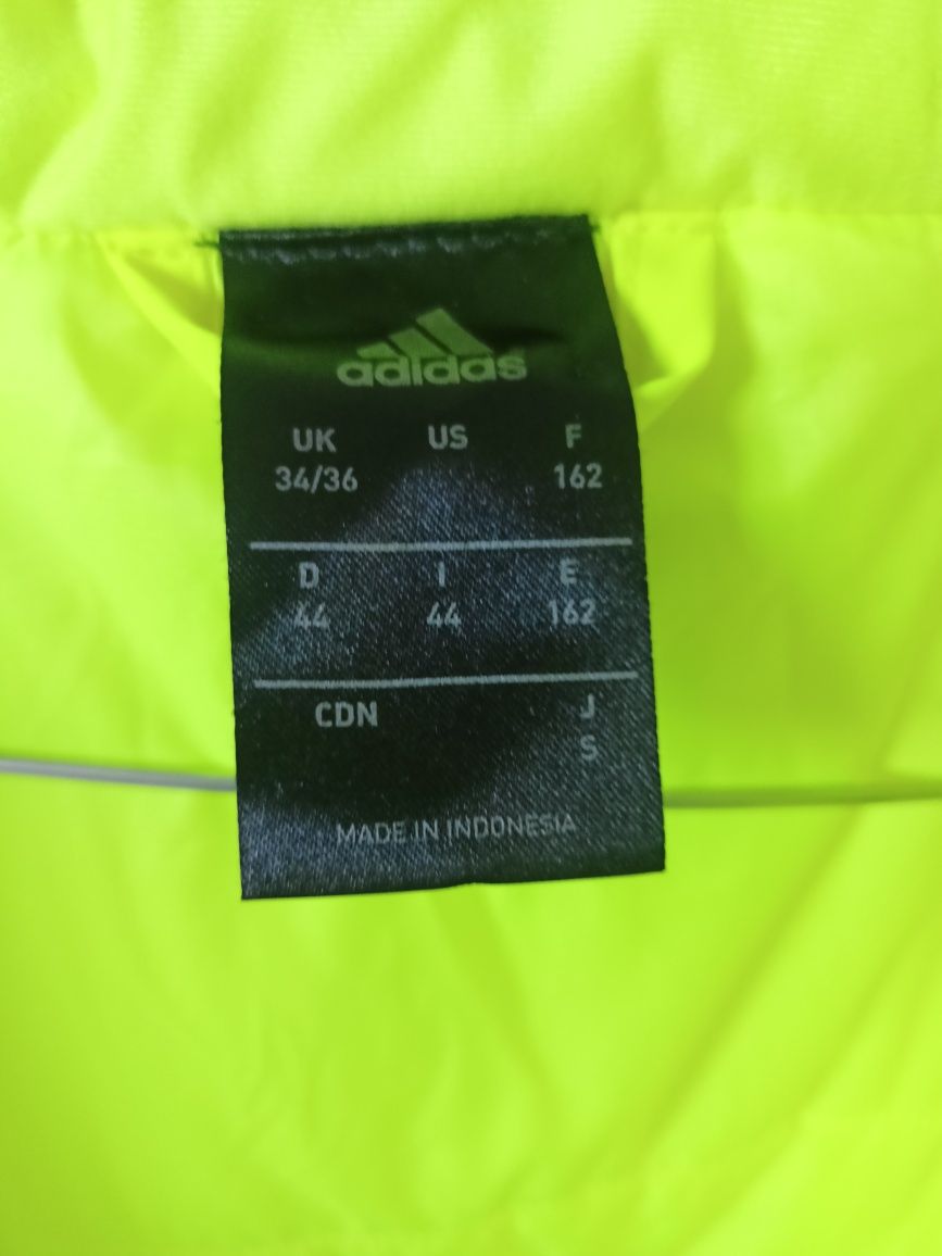 Kurtka adidas S/M żółta neonowa 36