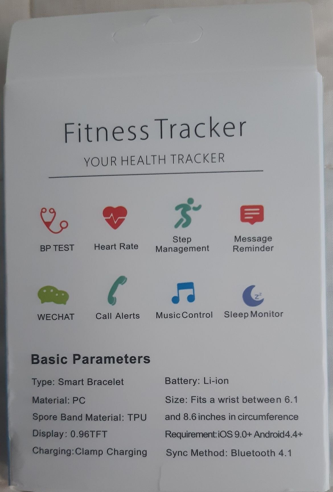 Relógio Fitnees Tracker