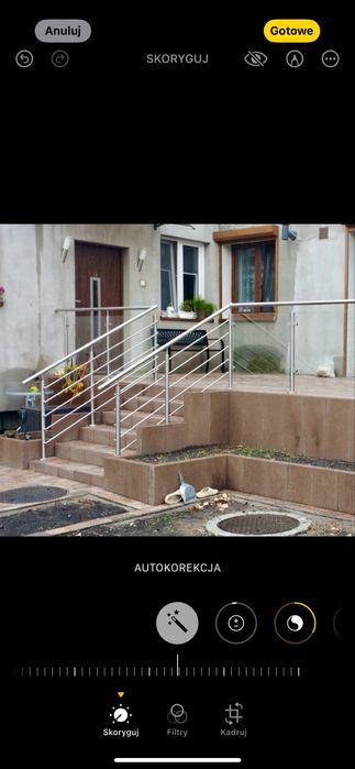 Balustrada na balkon , taras ,schody