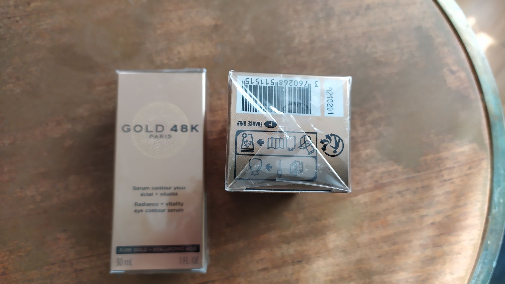 Gold 48 K Paris serum nowe