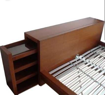 Cabeceira em madeira para cama de casal