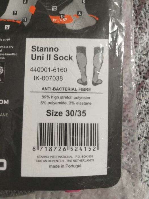 Гольфи (гетри)  Stanno Uni II Socks розмір 30-35 (18,5см)