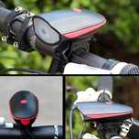Lampka Rowerowa Led Z Klaksonem Usb Ładowanie Przód Rower