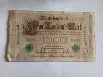 Banknot 1000 marek Niemieckich 1910 rok