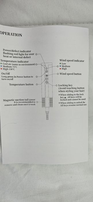 Ondulador e alisador cabelo tipo Dyson