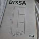 Szafka na buty Ikea biała nowa Bissa 135/49/28