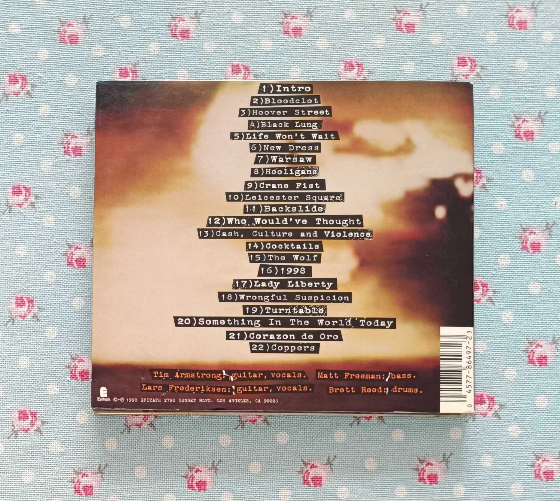 CD Rancid – Life Won't Wait (1998)