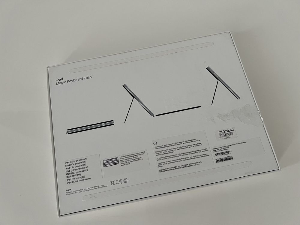 Apple Magic Keyboard MQDP3 (Folio) для iPad 10 (2022)