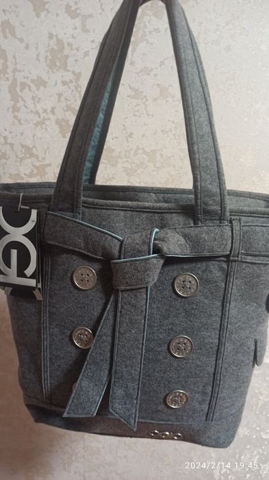 Сумка-тоут OGIO Hamptons Светло-серый фетр,