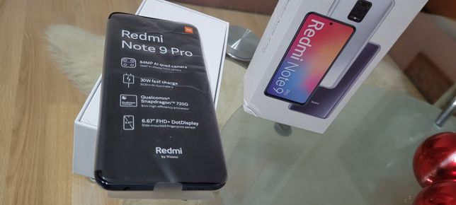Xiaomi redmi note 9 pro 6/64 niebieski ideal