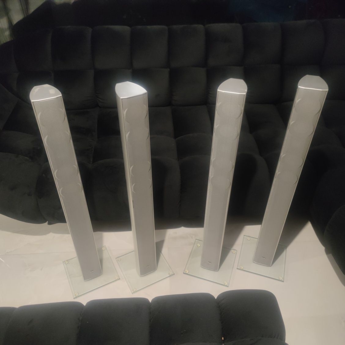Głośniki surround kolumny Elac Cinema PIPE do kina domowego dolby atmo