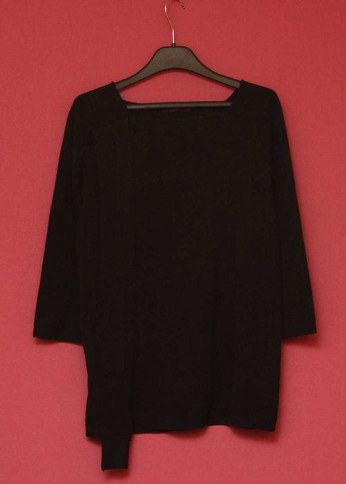 COS S кофта из хлопка, бант на плече