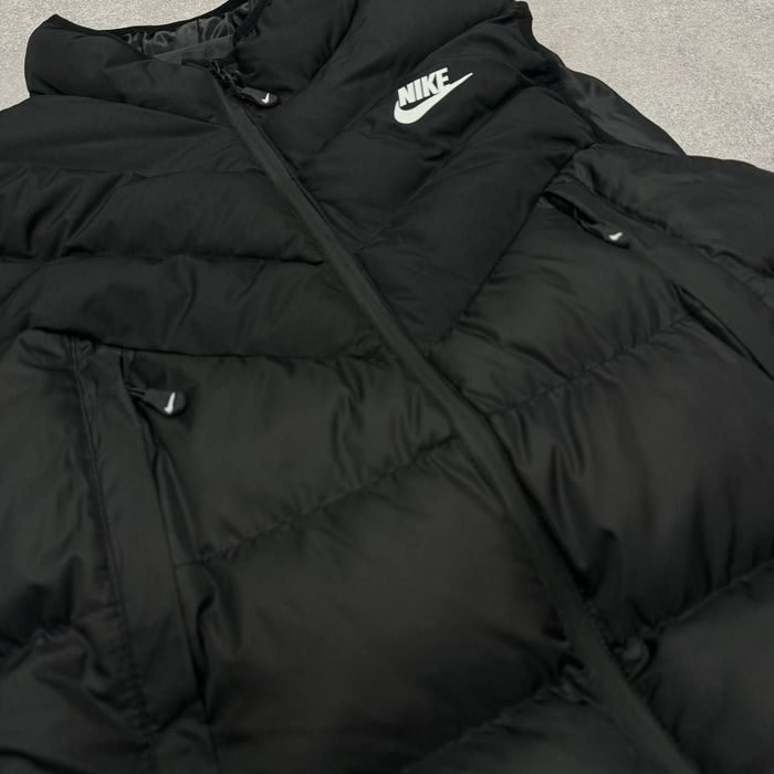 NIKE 2025 Мужская безрукавка жилетка жилет черный осеняя унисекс