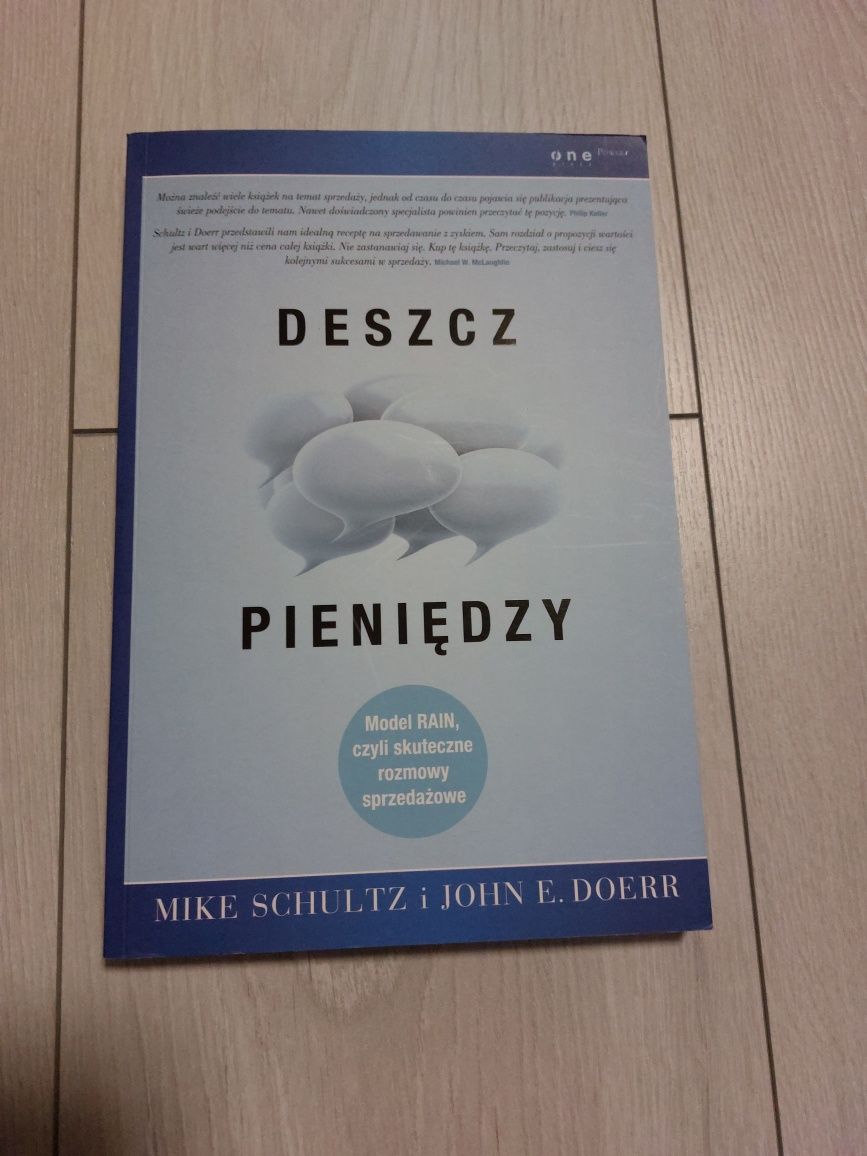 Książka Deszcz pieniędzy, Mike Schultz i John E.Doerr