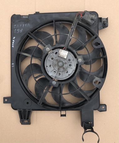 Вентилятор основного радіатора Opel Asrta H Zafira B 1.3, 1.7, 1.9cdti