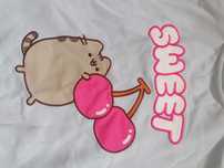 Błękitna bluza pusheen 134/140