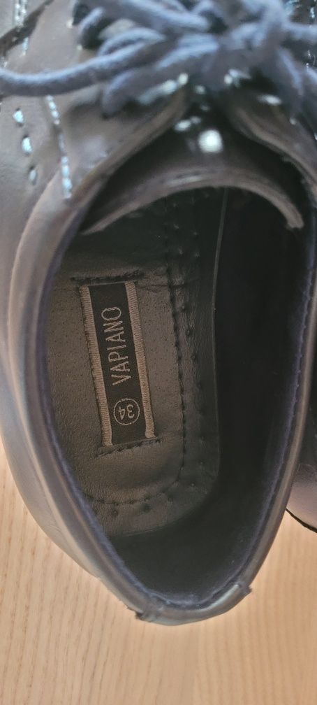 Buty wizytowe eleganckie chłopięce Vapiano rozmiar 34