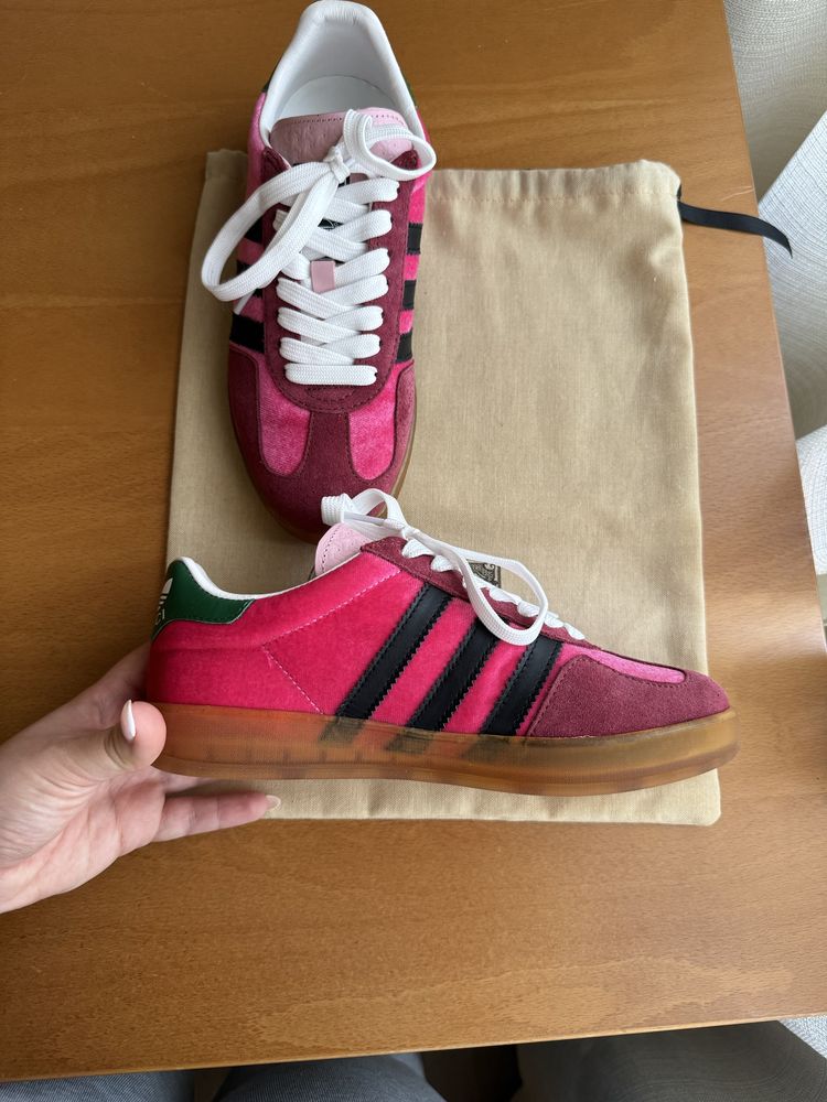 Adidas x gucci gazelle