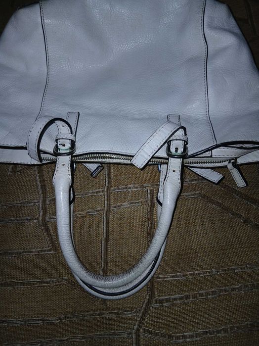 сумка шкіряна karen millen 34 x 22 см.