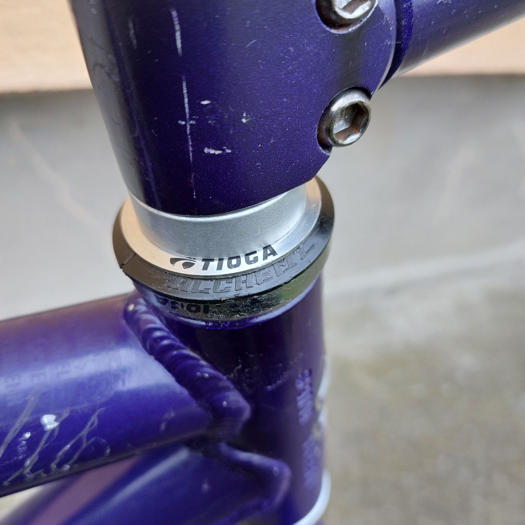 Frameset X-Ray Hydro 18" Rama aluminiowa + widelc Cr-Mo Stery Tioga