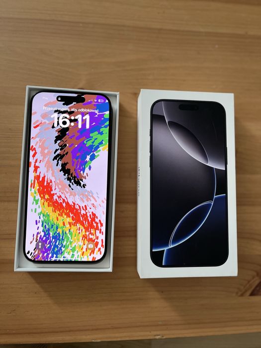 Iphone 16 pro max 256gb gwarancja
