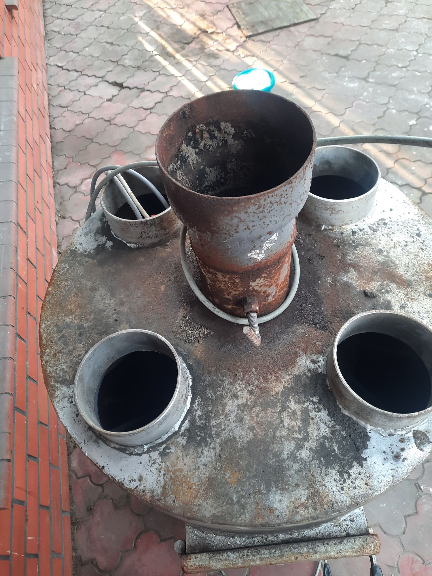 Piec na drewno, węgiel itp