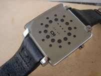 Zegarek binarny - binary time / duży zegarek