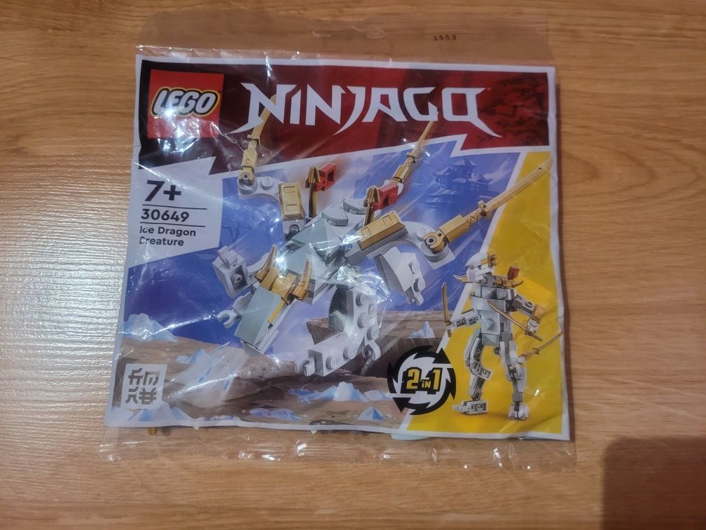 LEGO Ninjago - Lodowy smok - 30649. (2w1).