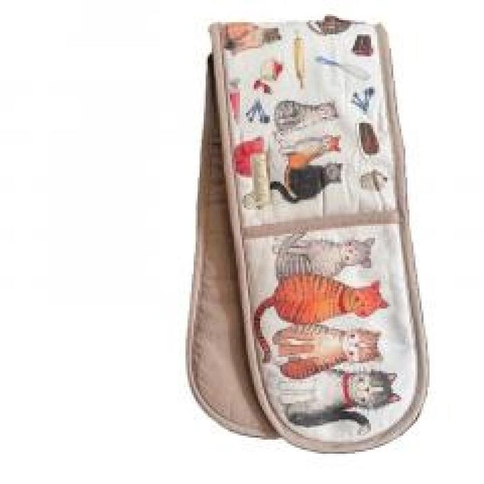 Rękawice kuchenne GLV24/4 koty oprawa: blister