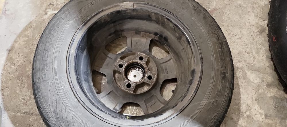 Диск R13 4x100 з гумою