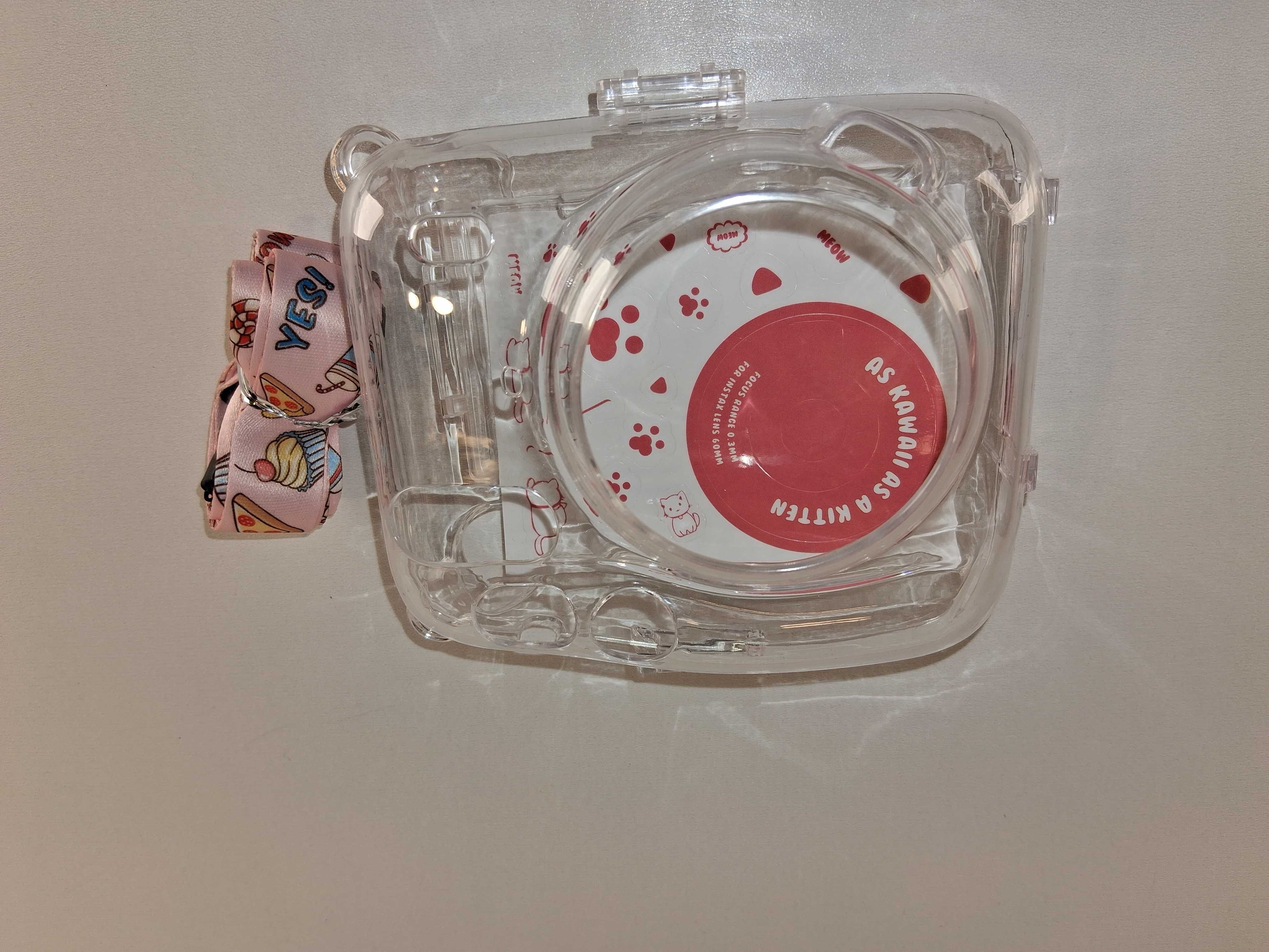 Y088 Przezroczyste Etui Ochronne do Aparatu Instant Fuji Instax