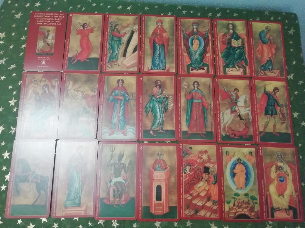 Tarot do czar Lo Scarabeo + Explicação