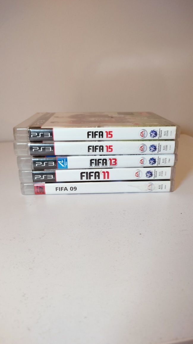 PS3 FIFA 09, 11, 13, 15, 15