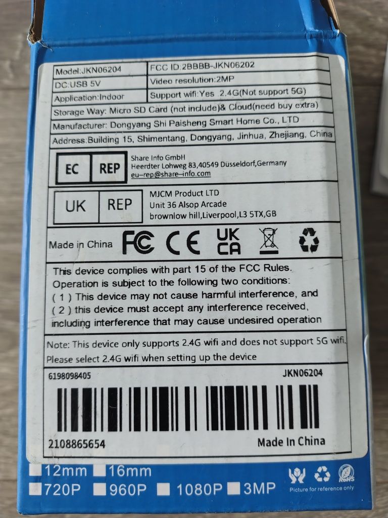 Kamera wewnętrzna IP.