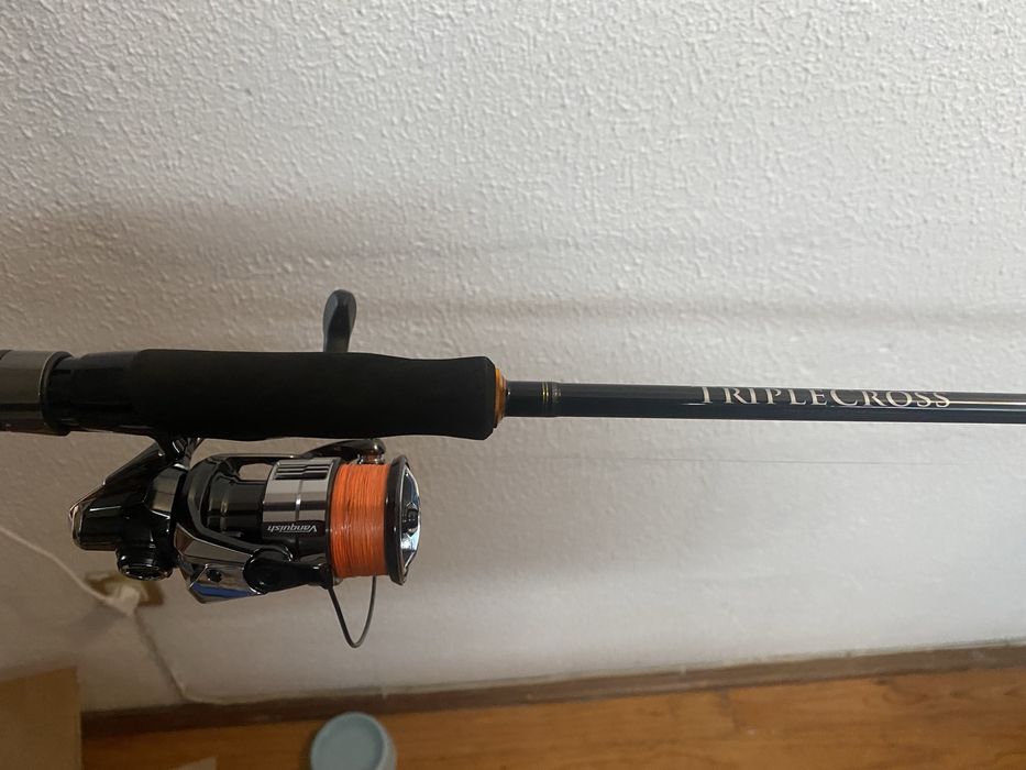 Carreto Shimano Vanquish fc / Cana Major Craft Triplecross