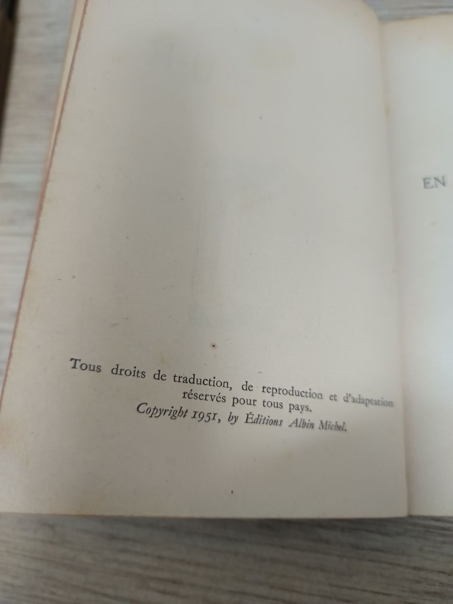 Le livre de poche. "Le silence de La Mer" 1951com 182 páginas.