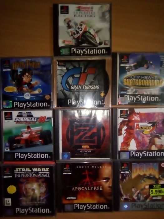 Lote de Jogos Playstation PS1