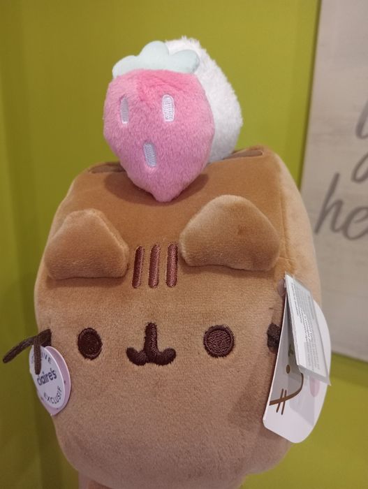 Pusheen eklerka czekoladowa deser ciastko rolada maskotka
