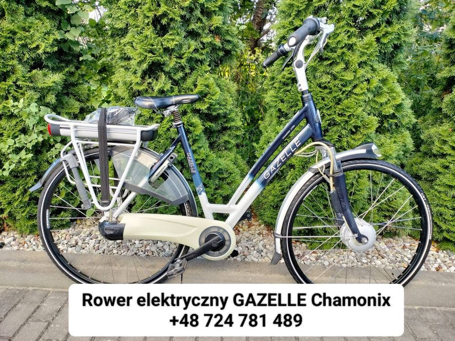 Rower elektryczny GAZELLE bateria 422wh