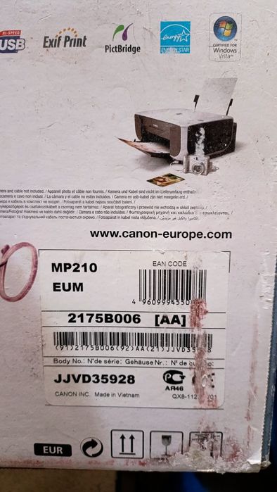 Drukarka Canon PIXMA MP210