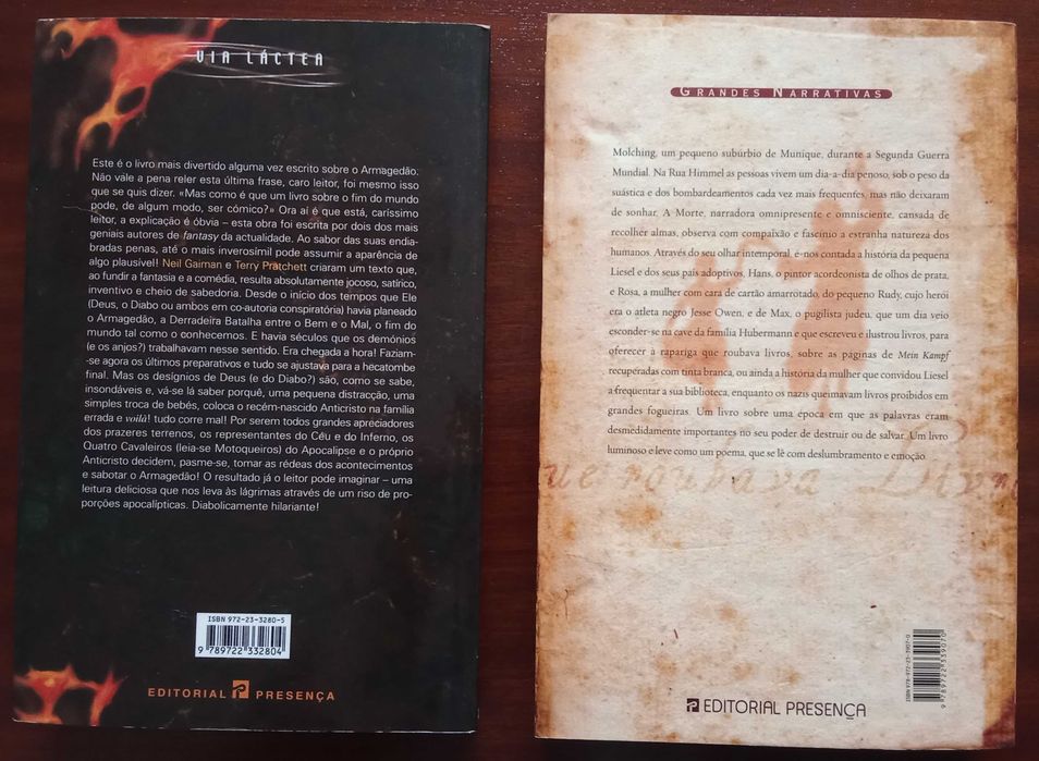 Livros de autores diversos