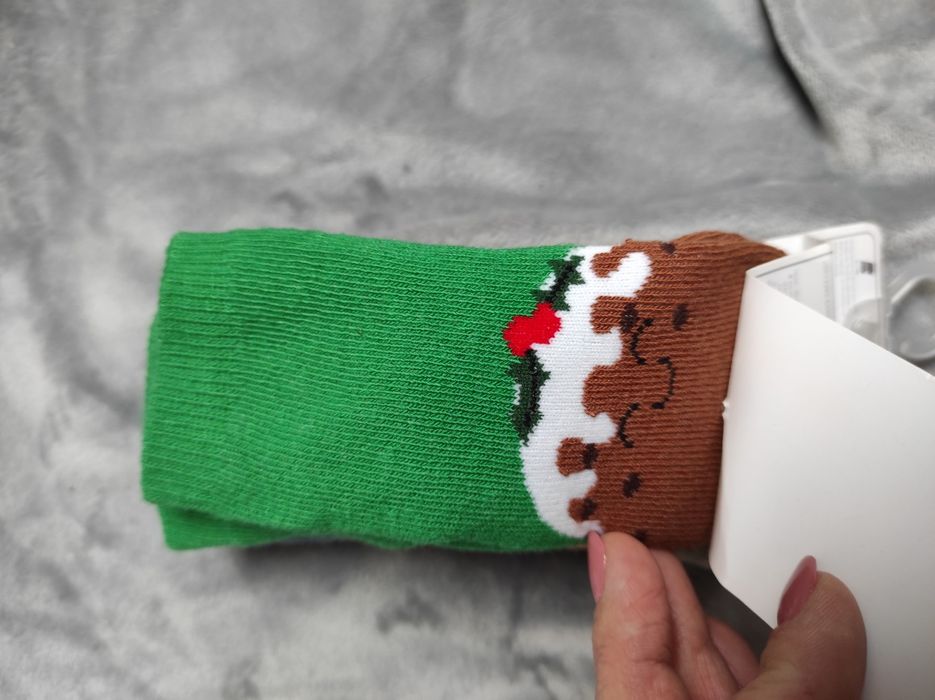 Zestaw świątecznych skarpet