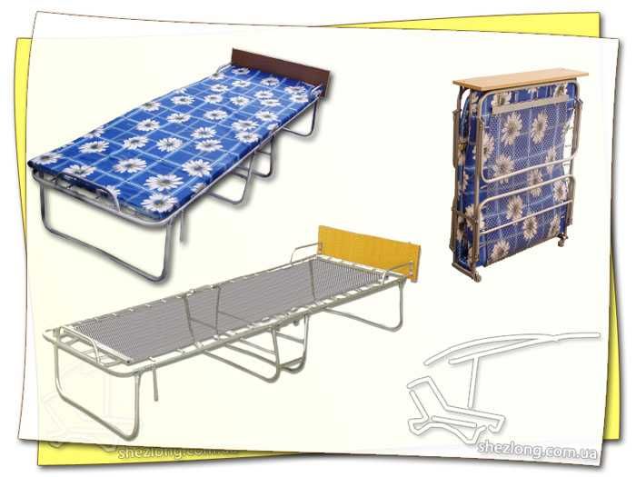 Розкладачка-раскладушка,у т.ч. дитяча д/трейлеру