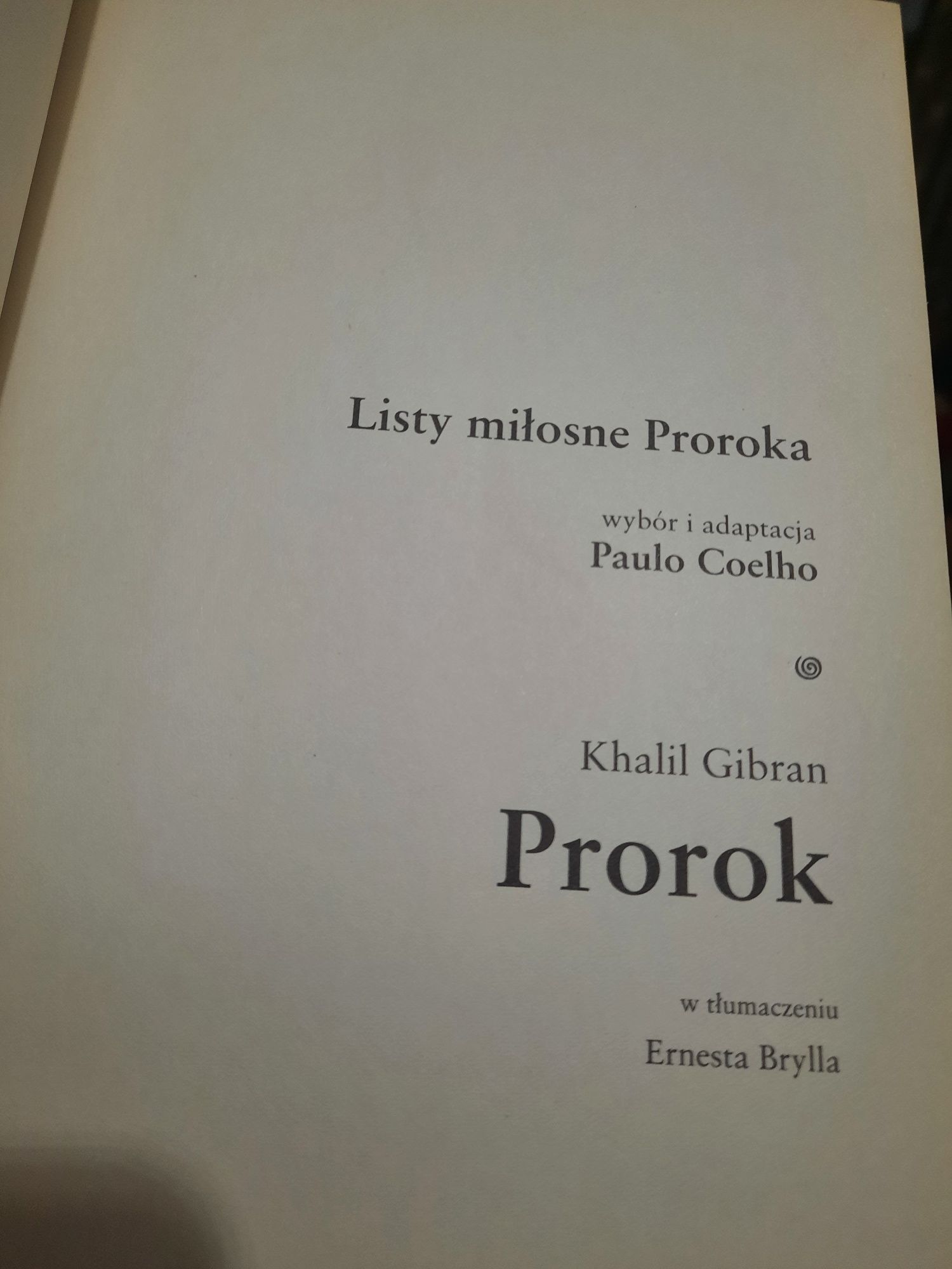 Listy miłosne Proroka Paulo Coelho