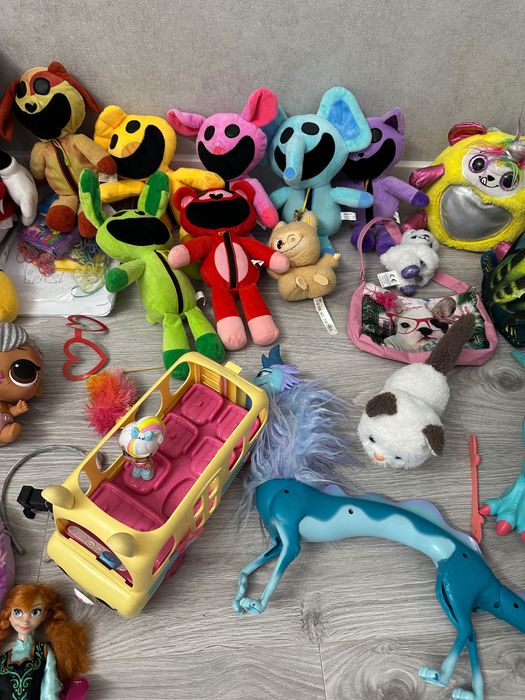 Пакет іграшок lol Anna play doh max ляльки дракон формочки