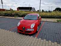 Alfa Romeo Mito Alfa Romeo MiTo 1.4 TB (155 KM), 2008, czerwony – zadbana