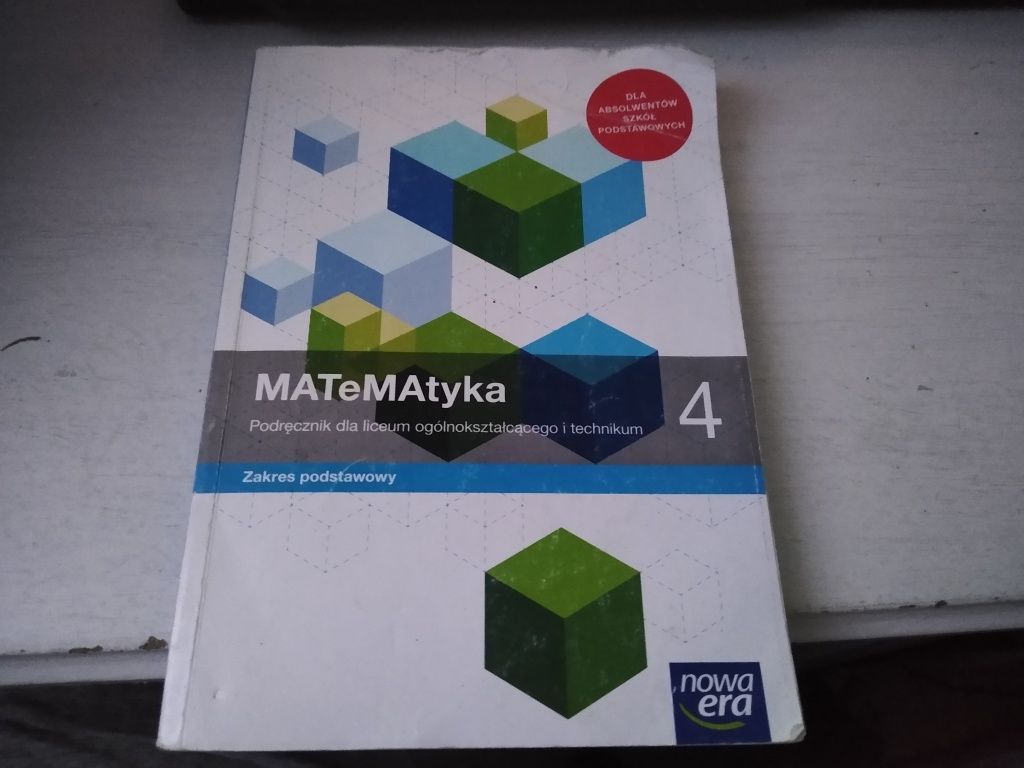 podrecznik matematyka 4  liceum i tech. zakres podstawowy